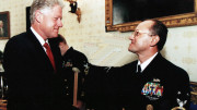 James and President Clinton